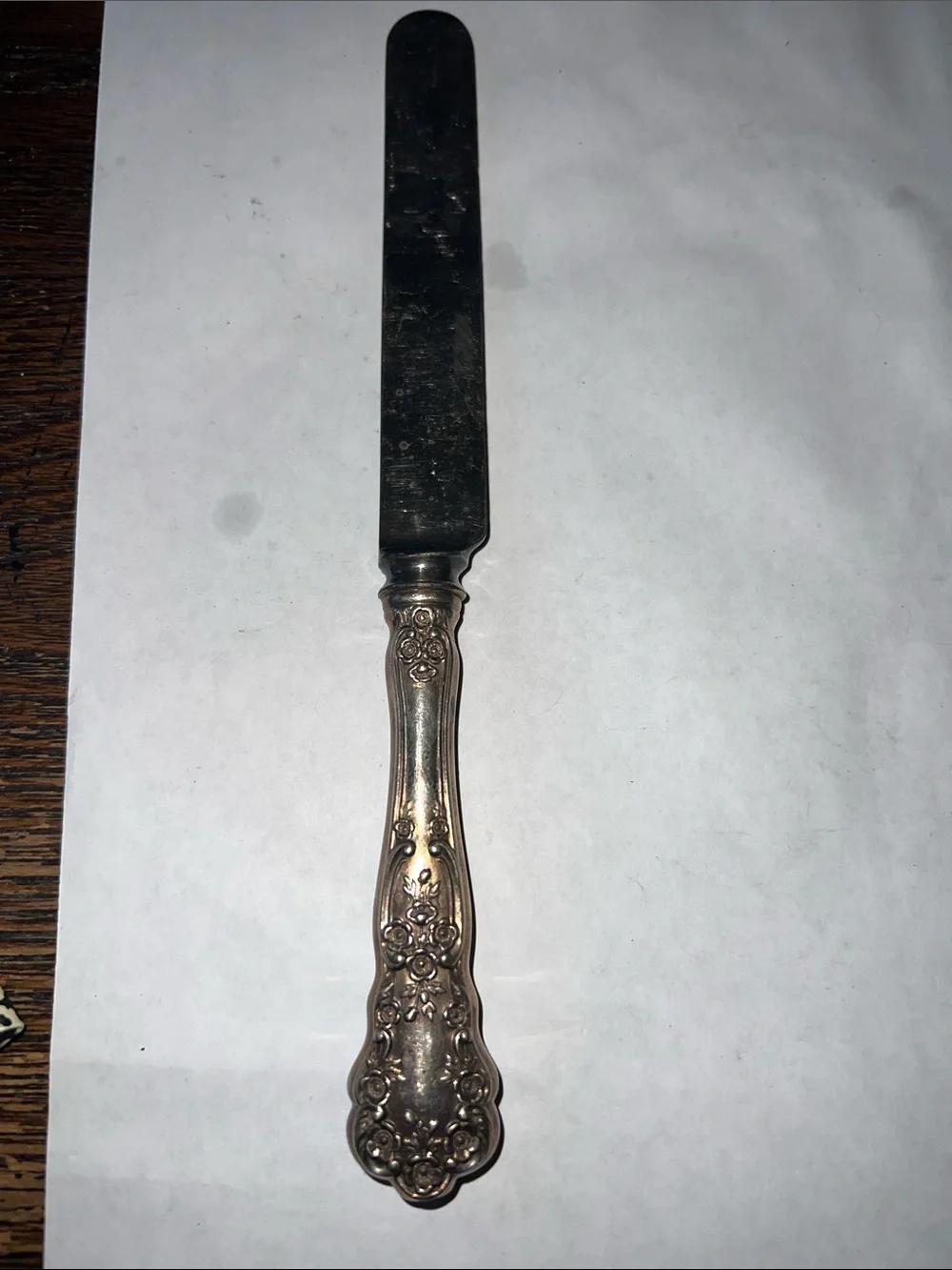 Vintage Sterling buttercup knife